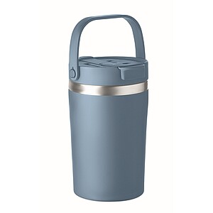 Termohrnek 350 ml, modrošedá