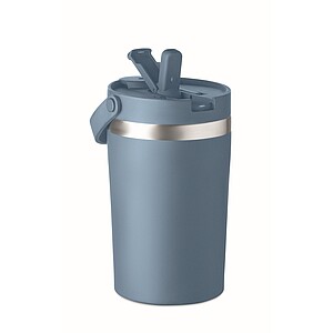 Termohrnek 350 ml, modrošedá