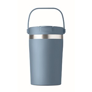 Termohrnek 350 ml, modrošedá