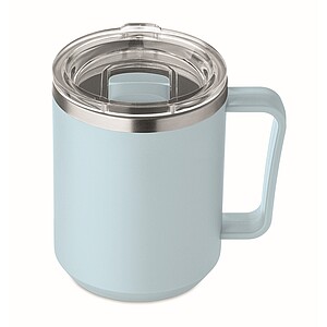 Termohrnek 400 ml, jemně modrá