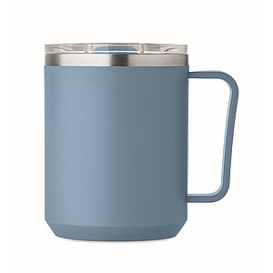 Termohrnek 400 ml, modrošedá