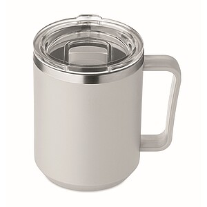 Termohrnek 400 ml, šedá