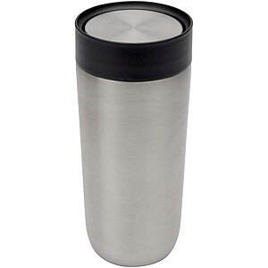 Termohrnek z nerezové oceli 350 ml, stříbrný - reklamní předměty