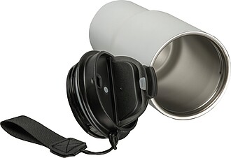 Termohrnek z nerezové oceli 550 ml, bílá