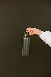 Termolahev 600 ml z recyklované oceli, vojenská zelená