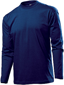 Tričko STEDMAN CLASSIC LONG SLEEVE MEN námořní modrá L - reklamní trička