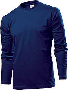 Tričko STEDMAN COMFORT LONG SLEEVE MEN námořní modrá L - reklamní trička