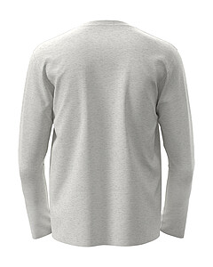 Tričko STEDMAN COMFORT LONG SLEEVE MEN tmavě šedý melír L