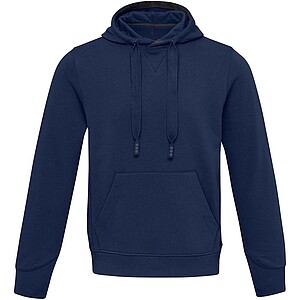Unisex mikina Elevate Arora, velikost L, námořní modrá - potisk mikin