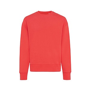 Unisex mikina Iqoniq Kruger z recyklované bavlny, červená, XL