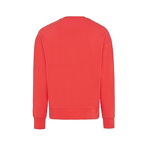 Unisex mikina Iqoniq Kruger z recyklované bavlny, červená, XL