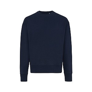 Unisex mikina Iqoniq Kruger z recyklované bavlny, námořní modrá, XL