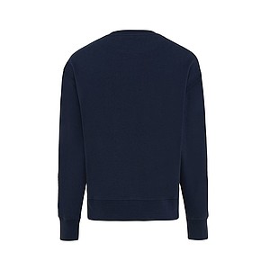 Unisex mikina Iqoniq Kruger z recyklované bavlny, námořní modrá, XL