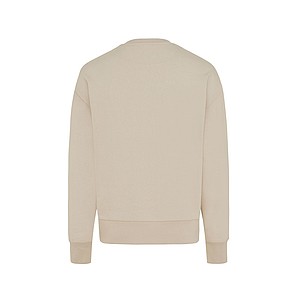 Unisex mikina Iqoniq Kruger z recyklované bavlny, světle hnědá, XL