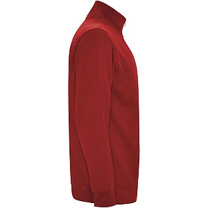Unisex mikina se čtvrtkovým zipem, ROLY ANETO, červená, vel. 2XL