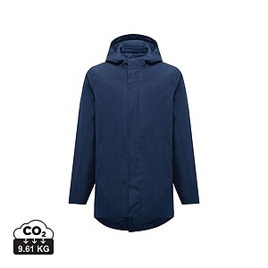 Unisex parka Iqoniq Thelon z recyklovaného polyesteru, velikost XXS, námořní modrá