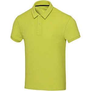 Unisex polokošile Elevate Akoya, velikost L, zelenožlutá - reklamní polokošile