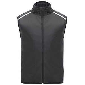 Unisex vesta Roly Jannu, černá, velikost S - vesta s potiskem
