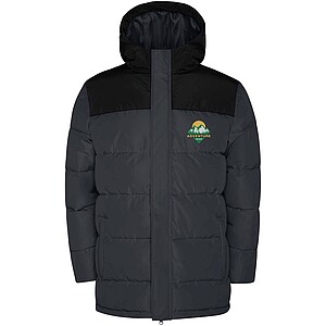 Unisex zateplená bunda Roly Tallin, velikost 2XL, tmavě šedá