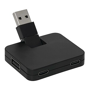 USB hub, černá