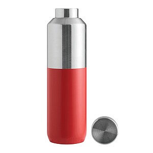Vakuová láhev na pití 600 ml, červená