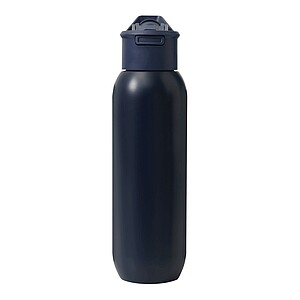 Vakuově izolovaná láhev na pití 600 ml, námořní modrá