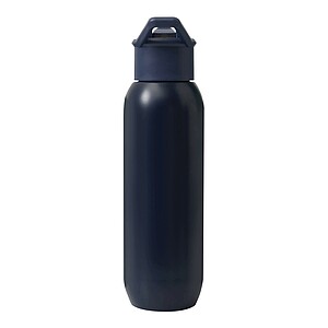 Vakuově izolovaná láhev na pití 600 ml, námořní modrá