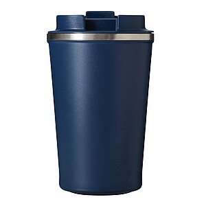 Vakuově izolovaný cestovní termohrnek 350 ml, námořní modrá