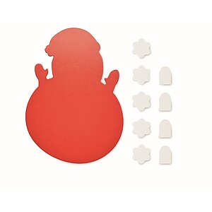 Vánoční dřevěné piškvorky, červená