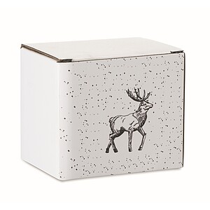 Vánoční keramický hrnek 300 ml, černá