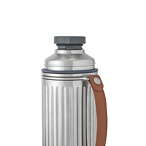 Velká nerezová termolahev 1000 ml, šedá