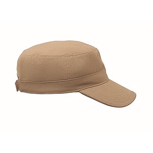 Vojenská bavlněná čepice, khaki