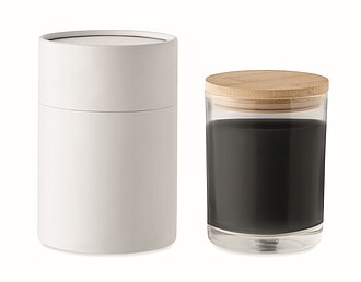 Vonná svíčka, 40 hodin, černá