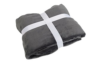VS BERNINA Televizní deka, šedá - deka s vlastním potiskem