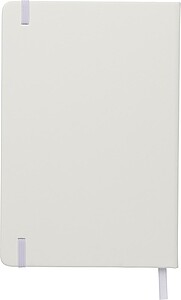 Zápisník A5 - nelinkované stránky, bílá