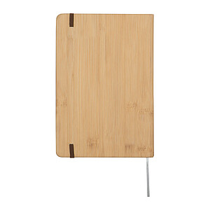 Zápisník A5 s dřevěným vzhledem, hnědá