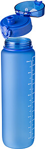 ZERIN Láhev na pití z recyklovaného plastu, 1000 ml, modrá