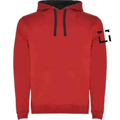 Umístění potisku: levý biceps