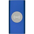 8000mAh bezdrátová powerbanka, modrá