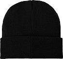 Akrylová čepice Boreas protáhlého tvaru (beanie), černá