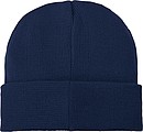 Akrylová čepice Boreas protáhlého tvaru (beanie), námořní modrá