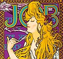 Alfons Mucha 2026, nástěnný kalendář