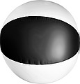 BALON Nafukovací míč, prům. 25 cm, černá
