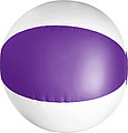 BALON Nafukovací míč, prům. 25 cm, fialová