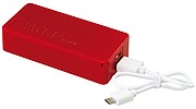 BANKSY Powerbanka, kapacita 4000mAh, červená