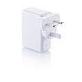 BERBES Cestovní USB rozbočovač do zásuvky se 4 USB porty