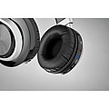 Bezdrátová bluetooth sluchátka, černá