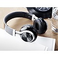 Bezdrátová bluetooth sluchátka, černá