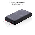 Bezdrátově nabíjecí powerbanka, 10000mAh