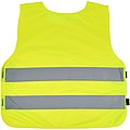 Bezpečnostní vesta pro děti ve věku 3–6 let, fluorescenční žlutá